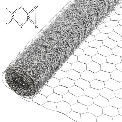 PVC Coated Steel Wire Animal Chicken Mesh Netting Hexagonal Mesh Wire Netting