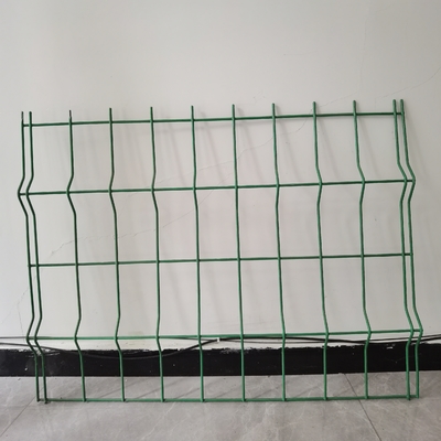 New Arrival Powder Coated 3D Welded Mesh Fence 3D Curved Welded Security Fence Panel