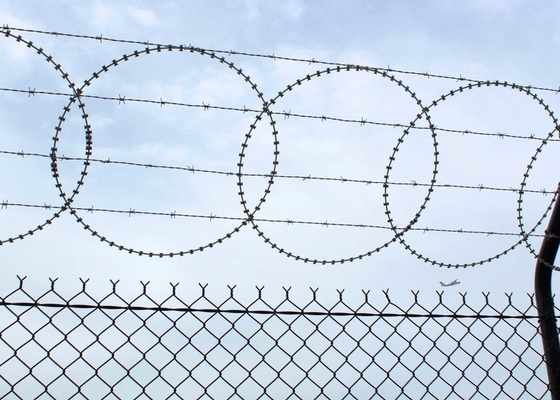 6ftx50ft Steel Chain Link Fencing