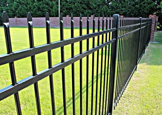 6x8ft Wrought Iron Garden Fence , ISO Rod Iron Fence Panels