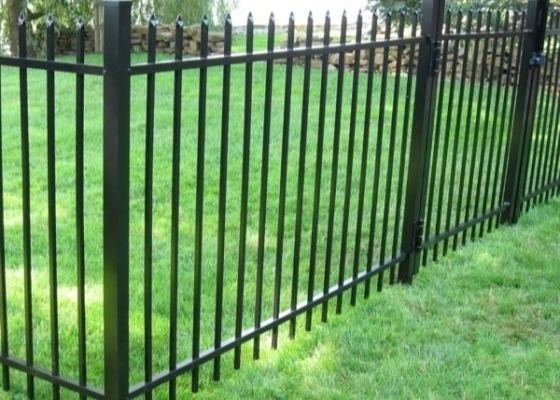 Garden House School 2.4x2m Steel Wrought Iron Fence Vandal Resistant