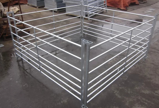 1.8m X 2.1m Oval Rail Tube Odm Heavy Duty Cattle Panel Galvanized