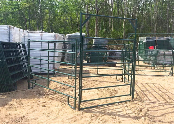 Galvanised Pipe 16 Foot Horse Panels Welded Portable For Farm Fence